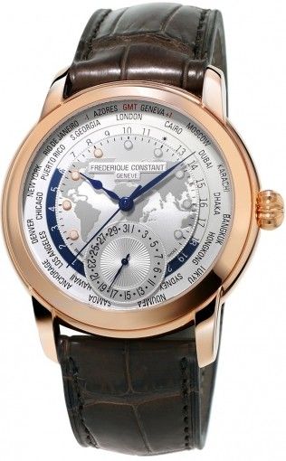 Часы Frederique Constant Manufacture Worldtimer Часы Frederique Constant Manufacture Worldtimer