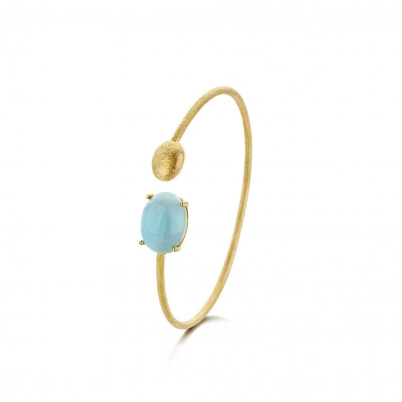 Браслет Nanis Dancing in the rain Aquamarine