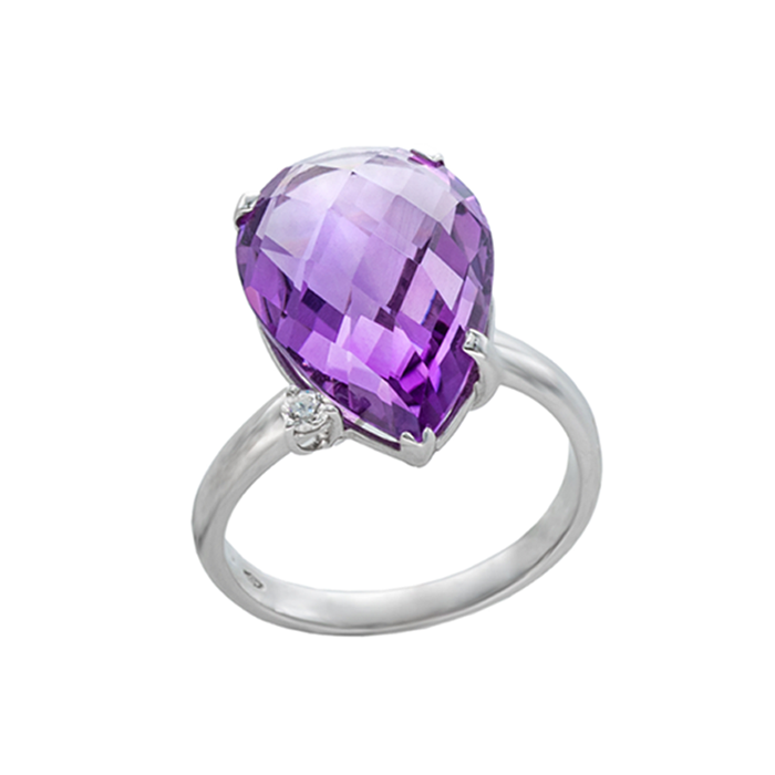 Кольцо BIBIGI'  amethyst
