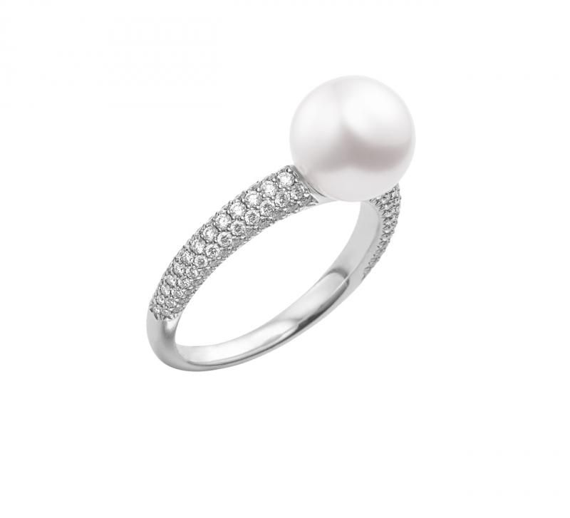 Кольцо Mikimoto Classic