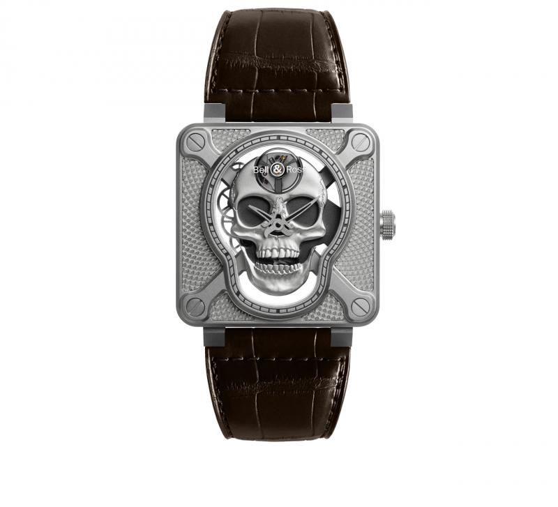 Часы Bell & Ross BR-01 Laughing Skull