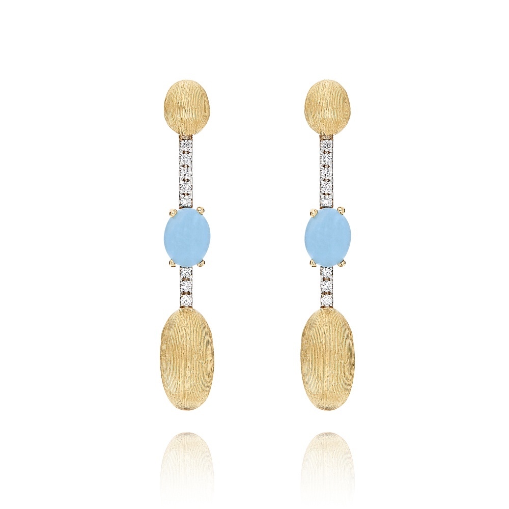 Серьги Nanis Dancing in the Rain Acquamarine
