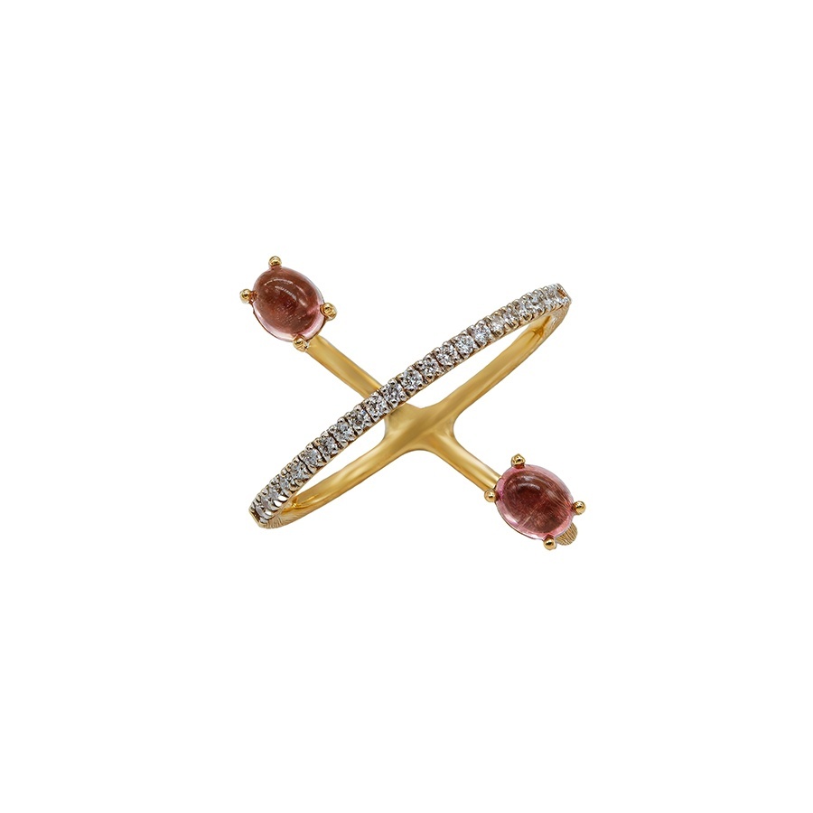 Кольцо Nanis Dancing Tourmalines Кольцо Nanis Dancing Tourmalines коллекция 2022-2023