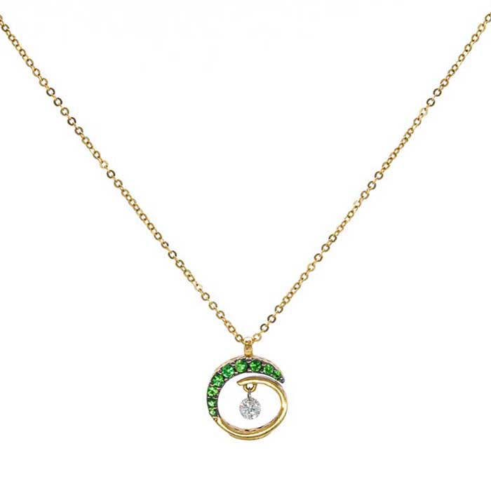 Колье Ponte Vecchio VEGA tsavorite