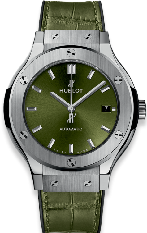 Hublot Classic Fusion Green Titanium 38mm