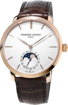 Часы Frederique Constant SLIMLINE MOONPHASE MANUFACTURE Часы Frederique Constant SLIMLINE MOONPHASE MANUFACTURE