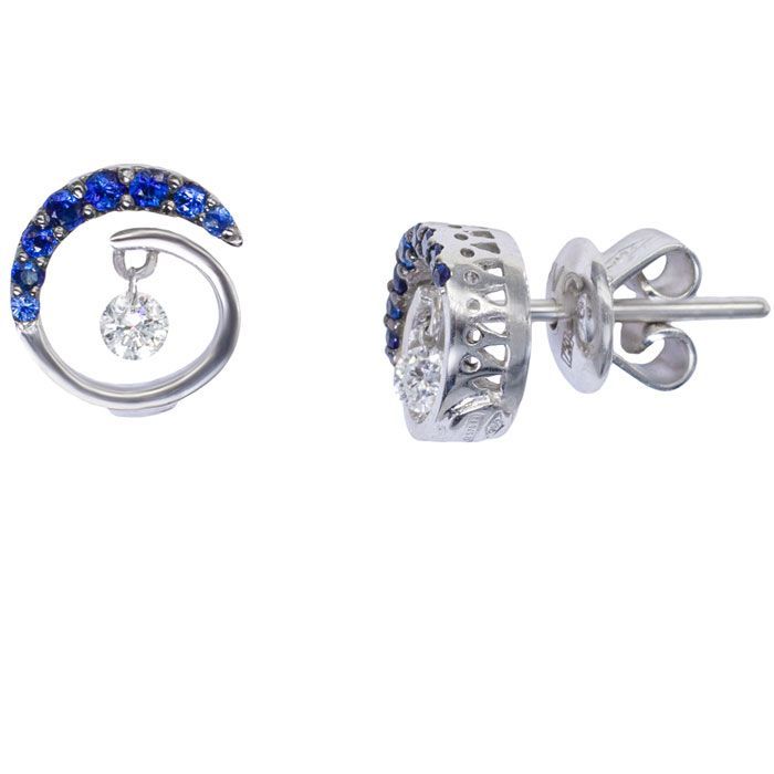 Серьги Ponte Vecchio Vega Sapphire