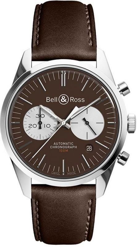 Часы Bell&Ross Vintage Officer Brown