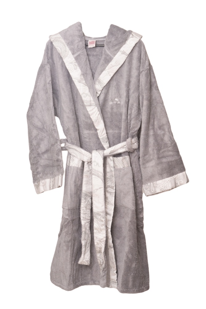 Халат серый ETRO