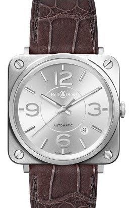 Часы Bell&Ross Officer Silver
