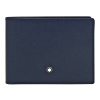 Бумажник синий Montblanc