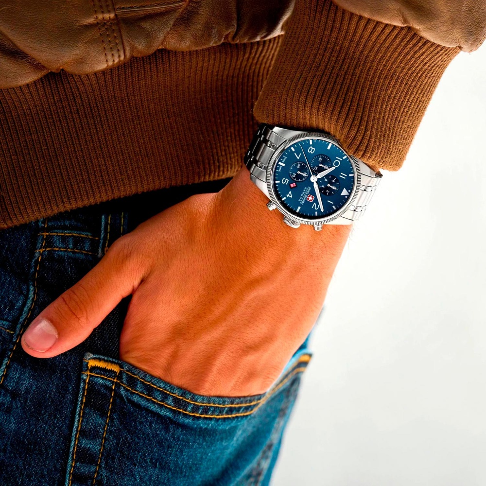 Часы Swiss Military Hanowa Thunderbolt Chrono 			