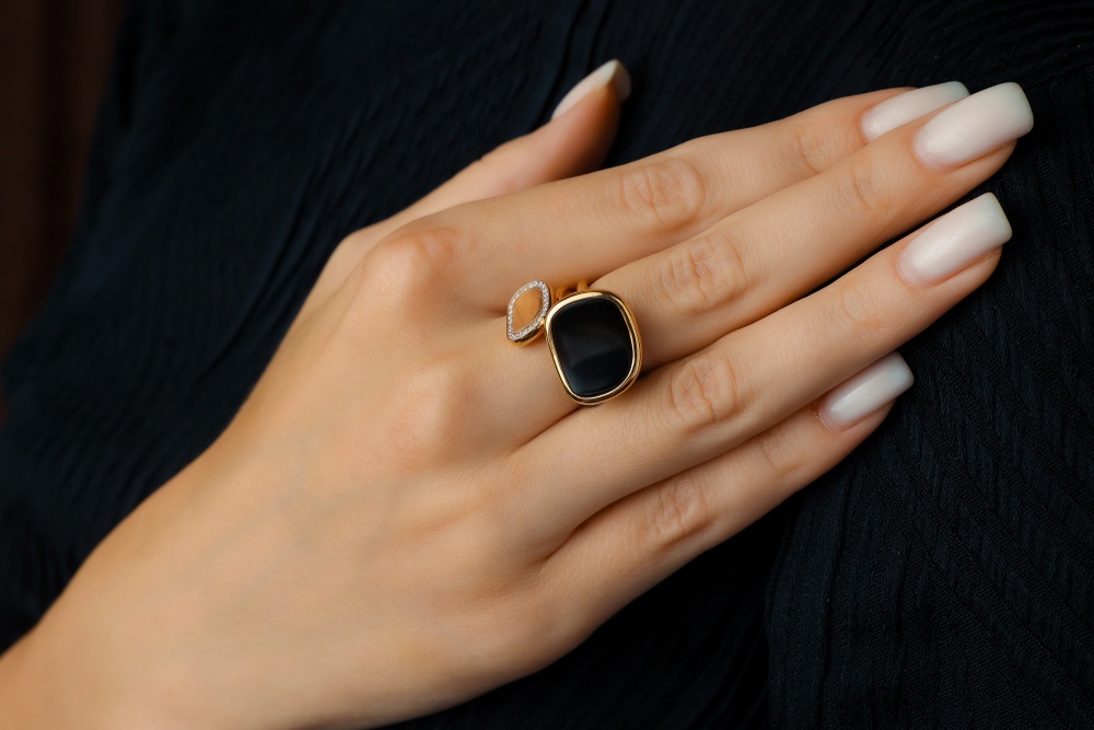 Кольцо Roberto Coin Black Jade Кольцо Roberto Coin Black Jade коллекция 2022-2023